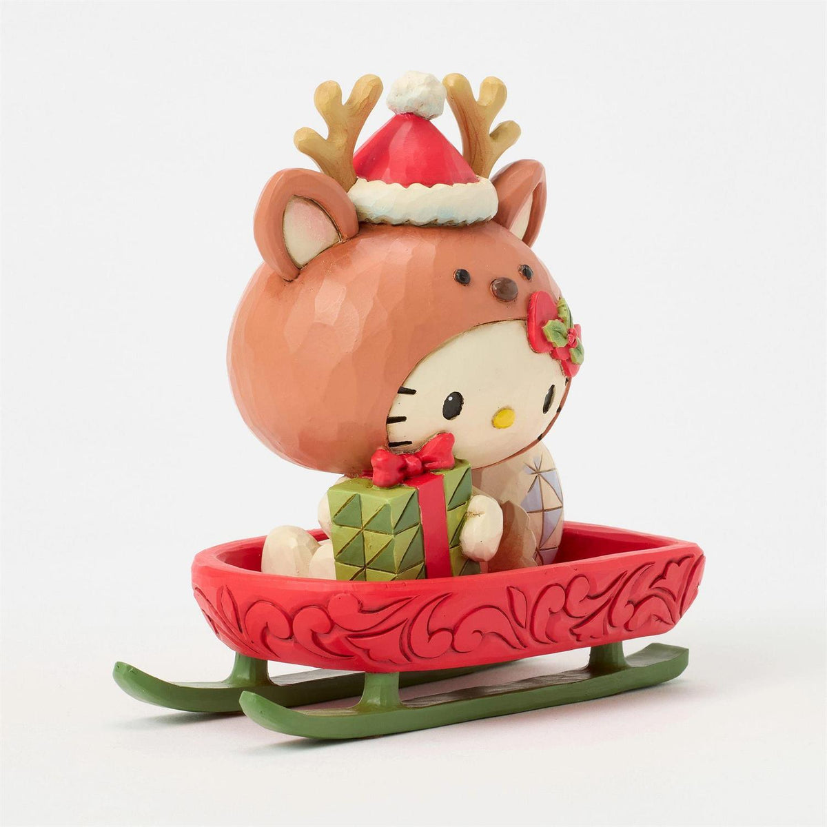 Hello Kitty Holiday Reindeer Figurine (Jim Shore Sanrio Collection) Seasonal ENESCO LLC