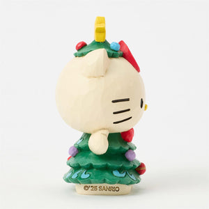 Hello Kitty Holiday Tree Mini Figurine (Jim Shore Sanrio Collection) Seasonal ENESCO LLC
