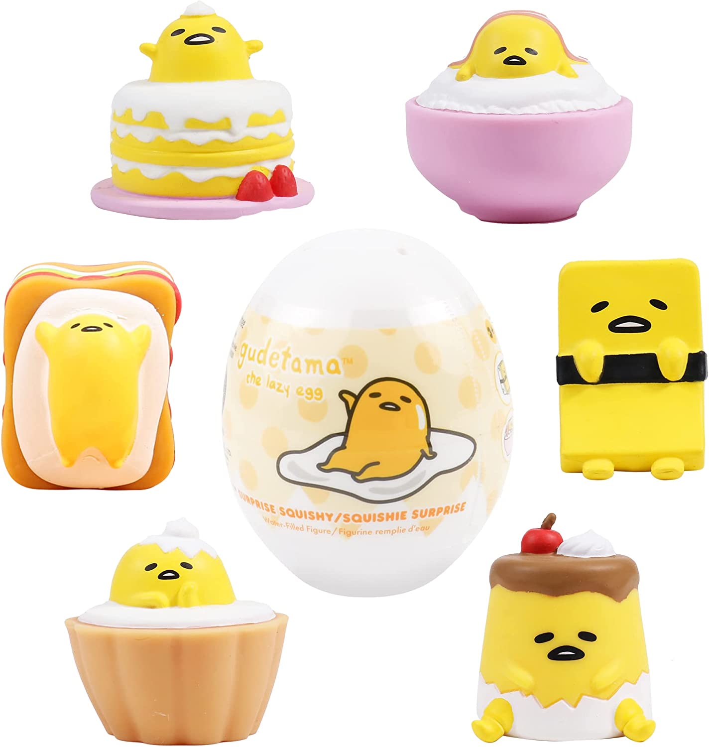 Gudetama Capsule Squishies (Series 1) - Main Image
