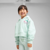 Hello Kitty and Friends x PUMA Kids Relaxed Cropped Graphic Hoodie (Peaceful Blue) Apparel PUMA