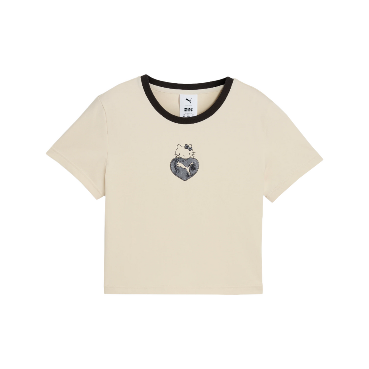 Hello Kitty x PUMA Graphic Baby Tee (Alpine Snow) Hello Kitty x PUMA Graphic Baby Tee (Alpine Snow)