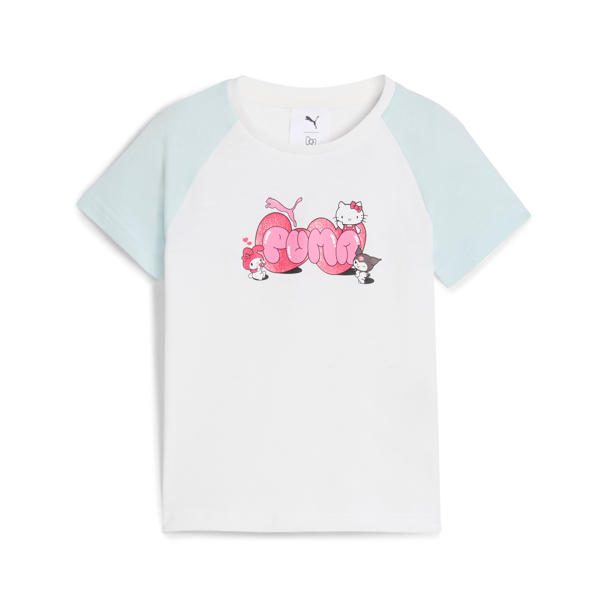 Hello Kitty and Friends x PUMA Kids Slim Graphic Tee (White) Apparel PUMA