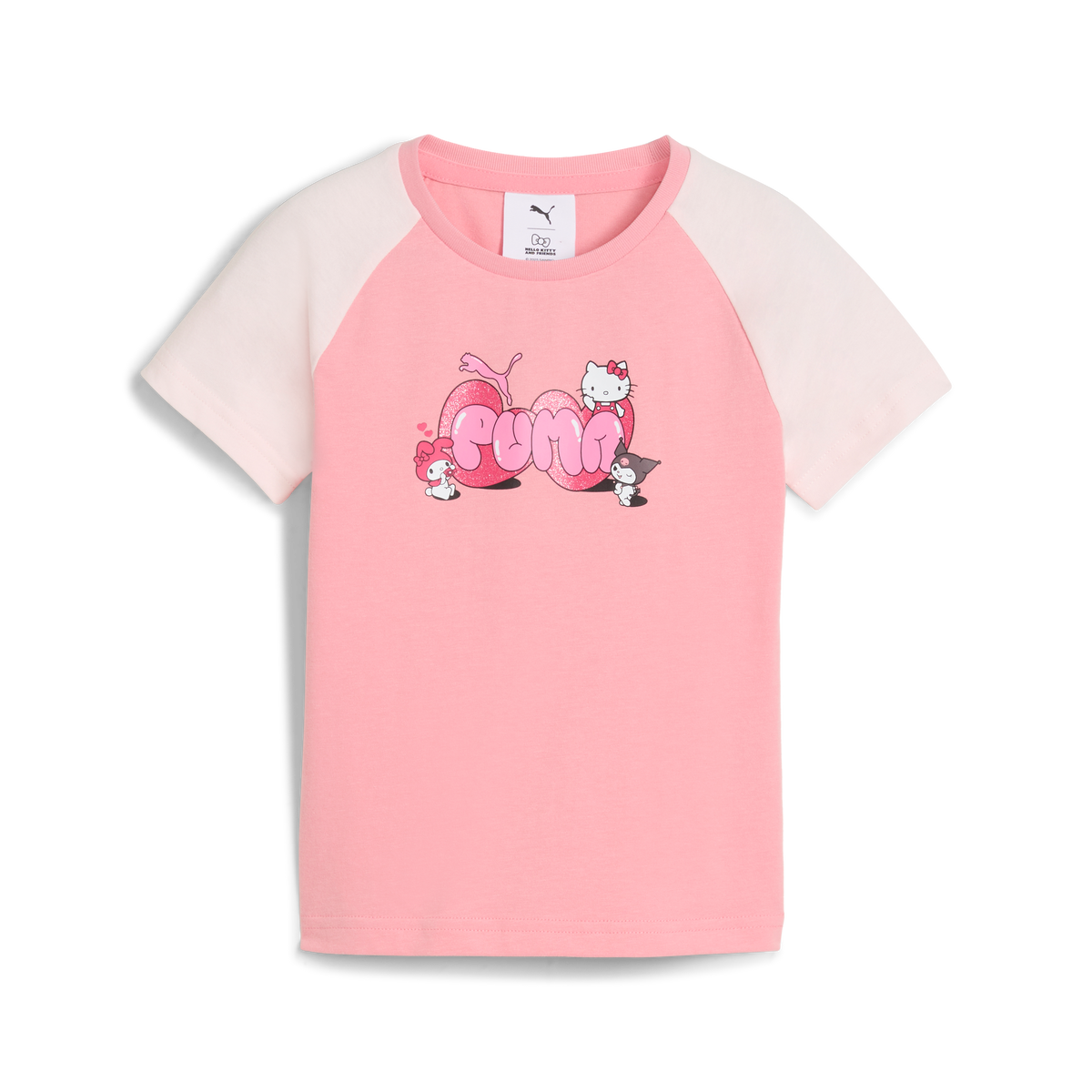 Hello Kitty and Friends x PUMA Kids Slim Graphic Tee (Pinkscape) Apparel PUMA