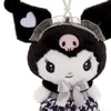 Kuromi Plush Mascot Charm (Frills Series) Accessory NAKAJIMA CORPORATION