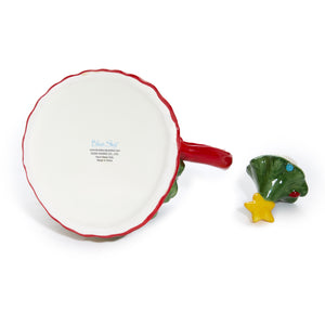 Hello Kitty and Friends Ceramic Holiday Tree Teapot Seasonal Blue Sky Clayworks