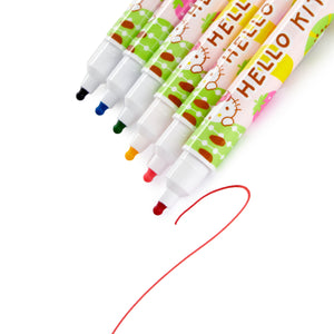 Hello Kitty Fruit Scented Marker Set Stationery NAKAJIMA CORPORATION   