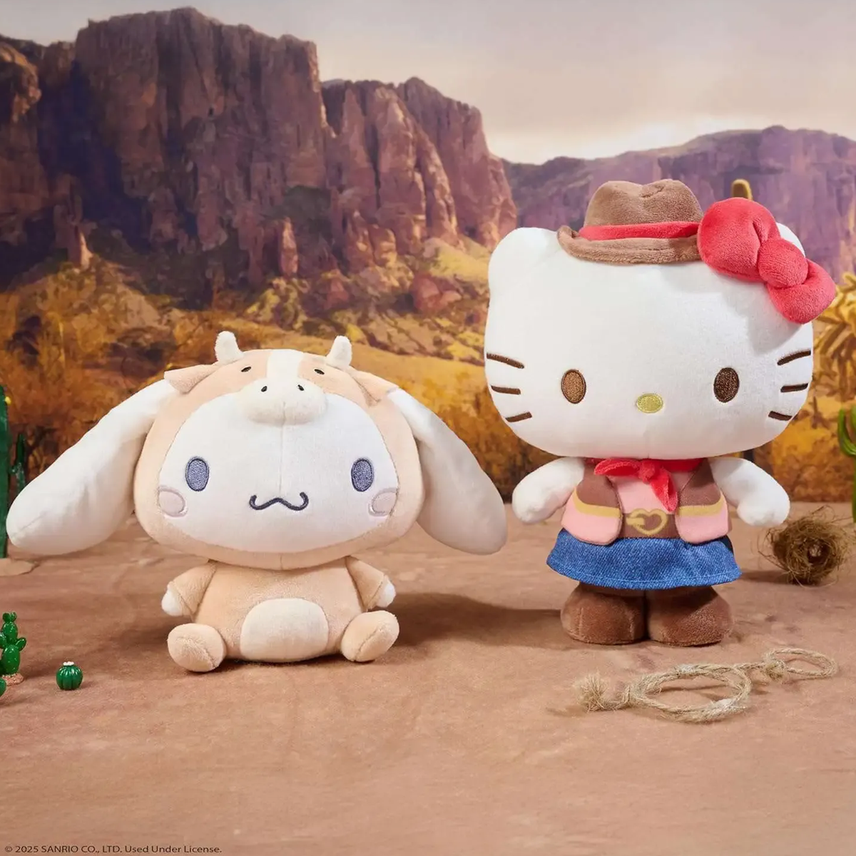 Hello Kitty x GUND 10" Cowgirl Plush Plush Gund Spin Master