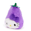 Hello Kitty Eggplant Plush Mascot Clip (Fruit & Veggie Series) Accessory NAKAJIMA CORPORATION