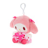 My Melody Mascot Clip (Strawberry Fields Series) Plush NAKAJIMA CORPORATION