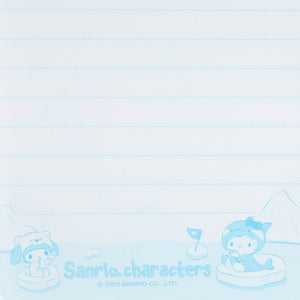 Sanrio Characters Mini Spiral Notebook (Ice Island Series) Stationery NAKAJIMA CORPORATION   