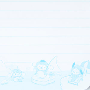Sanrio Characters Mini Spiral Notebook (Ice Island Series) Stationery NAKAJIMA CORPORATION   