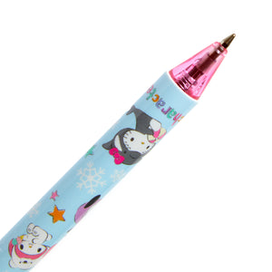 Sanrio Friends Ball Pen Hello Kitty/kuromi/meloly Multicolor Pens kawaii  Kitty Ball Pen-school Supplies 