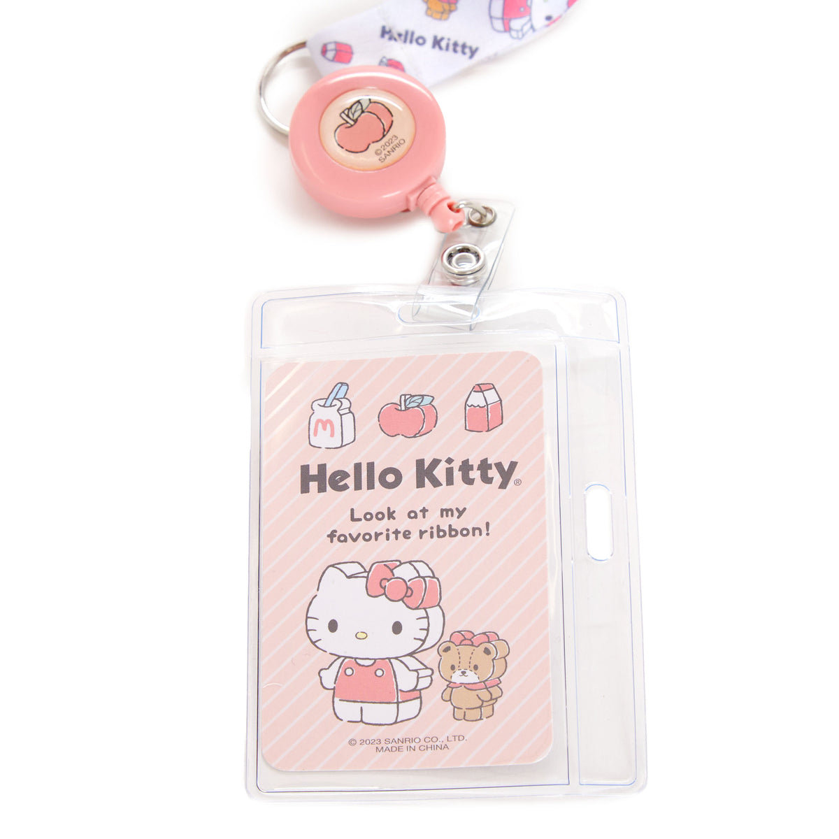 Hello Kitty ID Holder and Lanyard (Besties Friend Series) Accessory NAKAJIMA CORPORATION   
