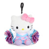Hello Kitty Cheerleader Mascot Clip (Activities Series) Plush NAKAJIMA CORPORATION