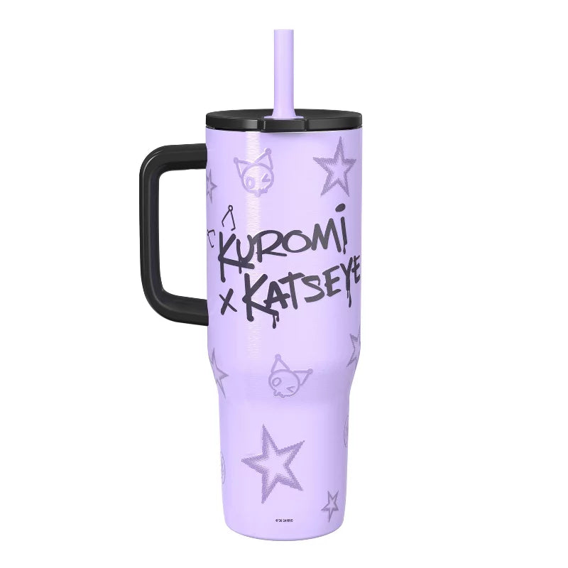 Kuromi x KATSEYE Sutton Insulated 30oz Tumbler (Purple) Travel ZAK DESIGNS