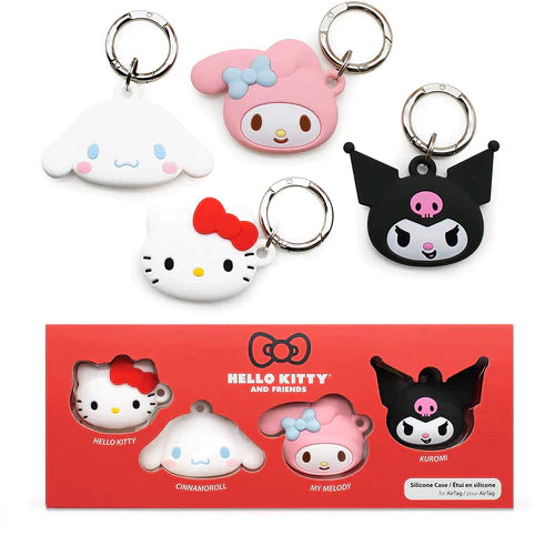 Hello Kitty and Friends AirTag Cases AirTag Case Hamee.com - Hamee US Set of 4 in Gift Box  