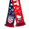 Hello Kitty x USWNT Federation Woven Scarf Accessory Ruffneck Wear Inc