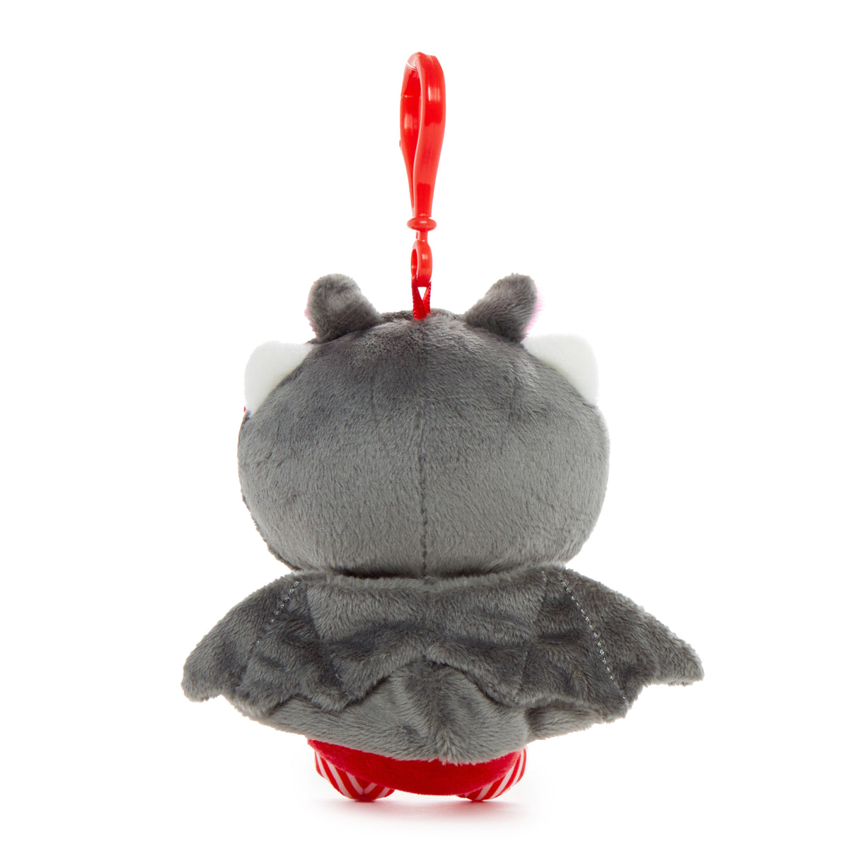 Hello Kitty Plush Mascot Clip (Spooky Bat Series) Accessory NAKAJIMA CORPORATION