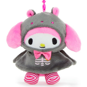 My Melody Plush Mascot Clip (Spooky Bat Series) Accessory NAKAJIMA CORPORATION