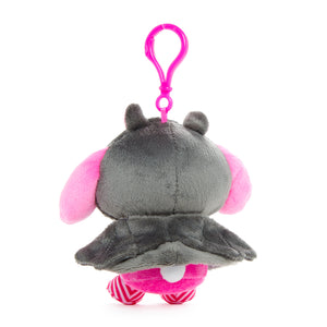 My Melody Plush Mascot Clip (Spooky Bat Series) Accessory NAKAJIMA CORPORATION