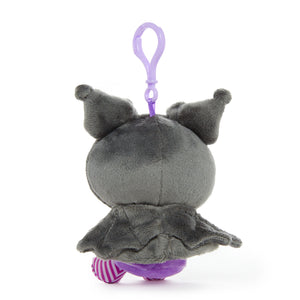 Kuromi Plush Mascot Clip (Spooky Bat Series) Accessory NAKAJIMA CORPORATION