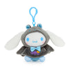 Cinnamoroll Plush Mascot Clip (Spooky Bat Series) Accessory NAKAJIMA CORPORATION