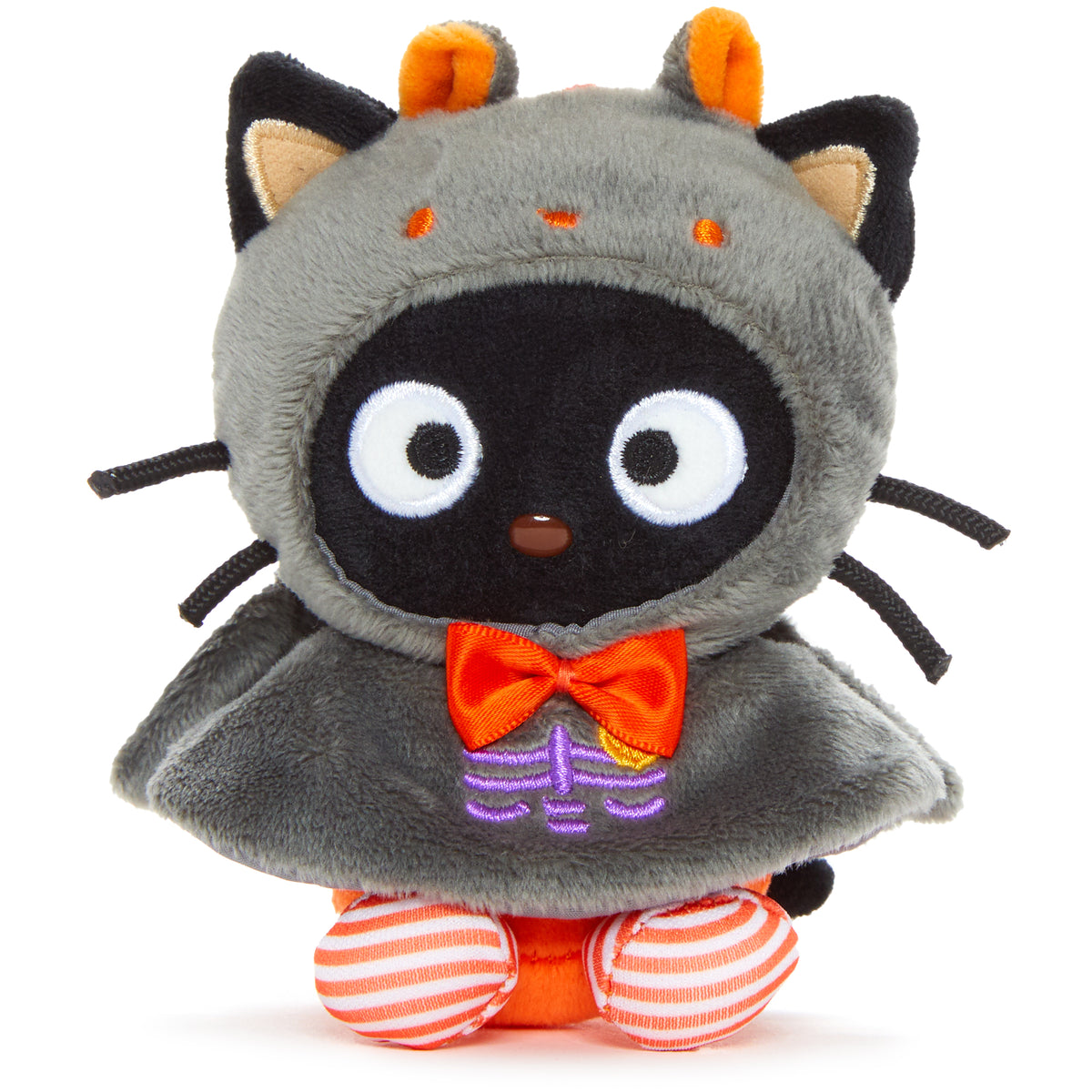 Chococat Plush Mascot Clip (Spooky Bat Series) Accessory NAKAJIMA CORPORATION
