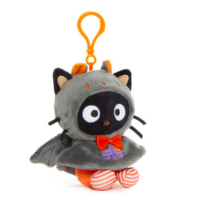 Chococat Plush Mascot Clip (Spooky Bat Series) Accessory NAKAJIMA CORPORATION