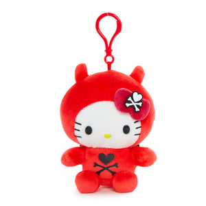 Hello Kitty x tokidoki Halloween Plush Mascot Clip (Lil' Meatball) Accessory NAKAJIMA CORPORATION