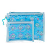 Hangyodon 2-pc Zipper Pouch Set (Mysterious Star) Bags Global Original