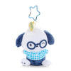 Pochacco Plush Mascot Keychain (Glasses Series) Accessory Global Original