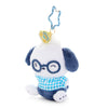 Pochacco Plush Mascot Keychain (Glasses Series) Accessory Global Original