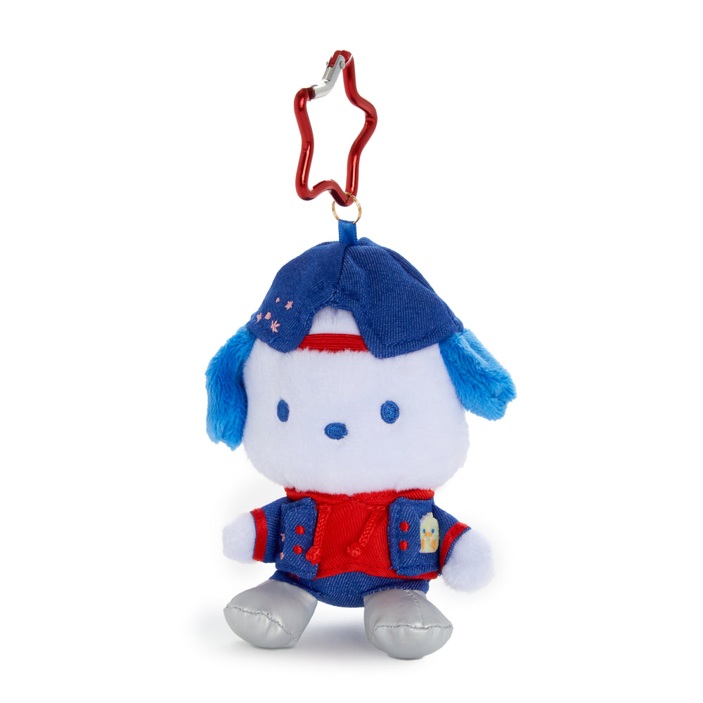 Pochacco Plush Mascot Keychain (Hapidanbui Boy Band Series) Accessory Global Original