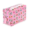 Hello Kitty x FUL Rectangular Clear Cosmetic Bag (Pink Check)