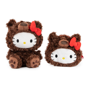 Hello Kitty x GUND Mini Zipper Pouch (Philbin Teddy Bear) Bags Gund Spin Master