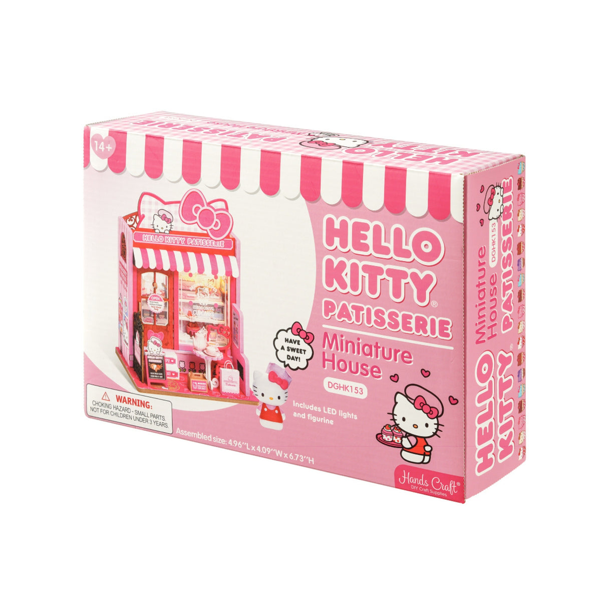 Hello Kitty Patisserie DIY Miniature House Kit Toys&Games HANDS CRAFT