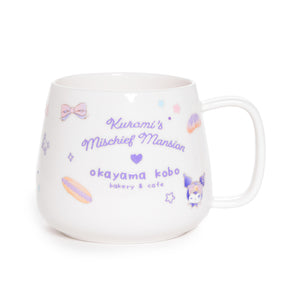 Kuromi x Okayama Kobo Ceramic Mug (Mischief Mansion) Home Goods Okayama Kobo