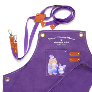 Kuromi x Okayama Kobo Apron (Mischief Mansion) Home Goods Okayama Kobo