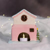 Kuromi's Mischievous Mistletoe Ceramic Candle House Home Goods Blue Sky Clayworks