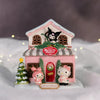 Kuromi's Mischievous Mistletoe Ceramic Candle House Home Goods Blue Sky Clayworks