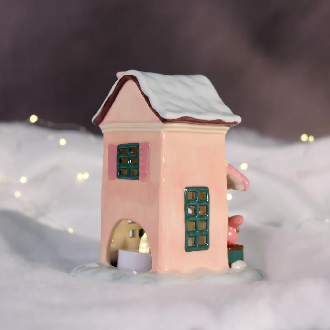 My Melody's Merry Market Ceramic Candle House Home Goods Blue Sky Clayworks