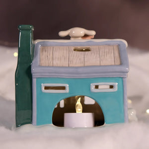 Cinnamoroll's Sweet Shoppe Ceramic Candle House Home Goods Blue Sky Clayworks
