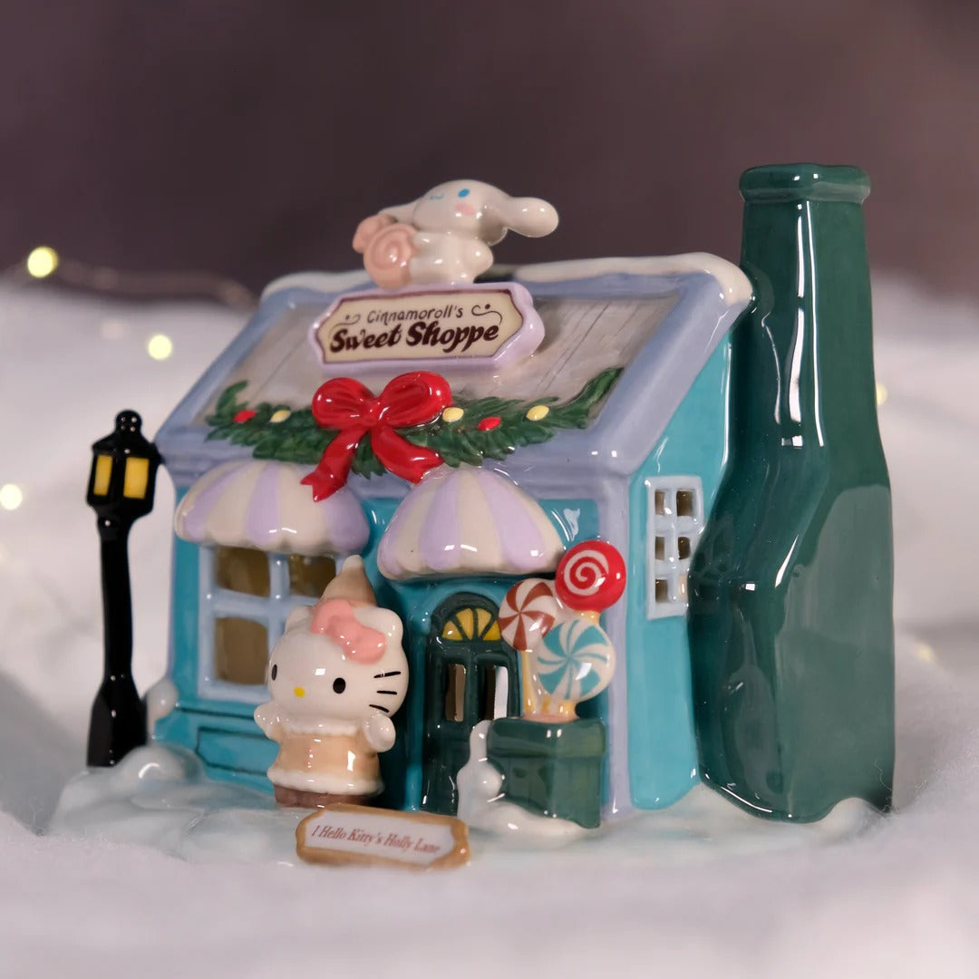 Cinnamoroll's Sweet Shoppe Ceramic Candle House Home Goods Blue Sky Clayworks
