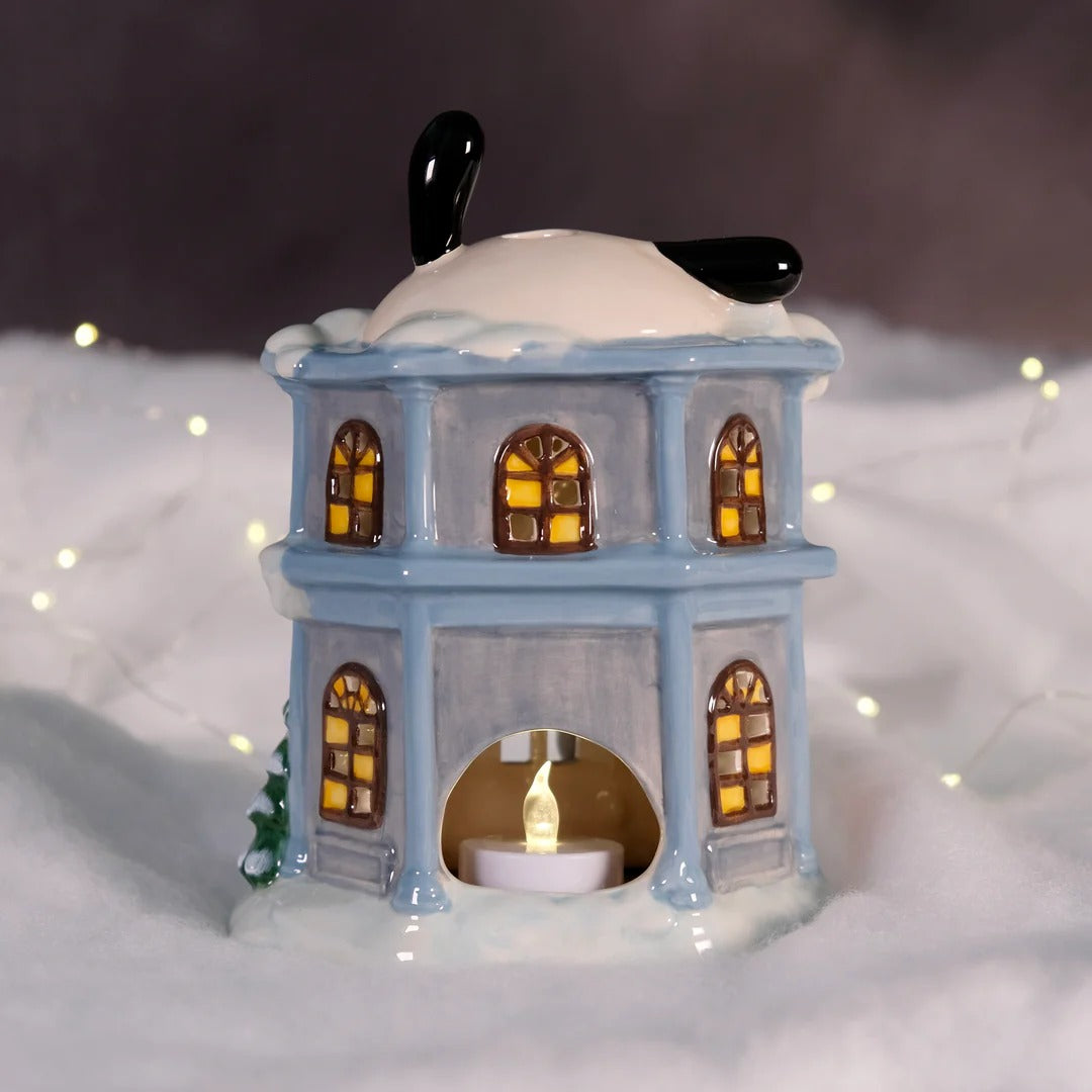 Pochacco's Post Office Ceramic Candle House Home Goods Blue Sky Clayworks