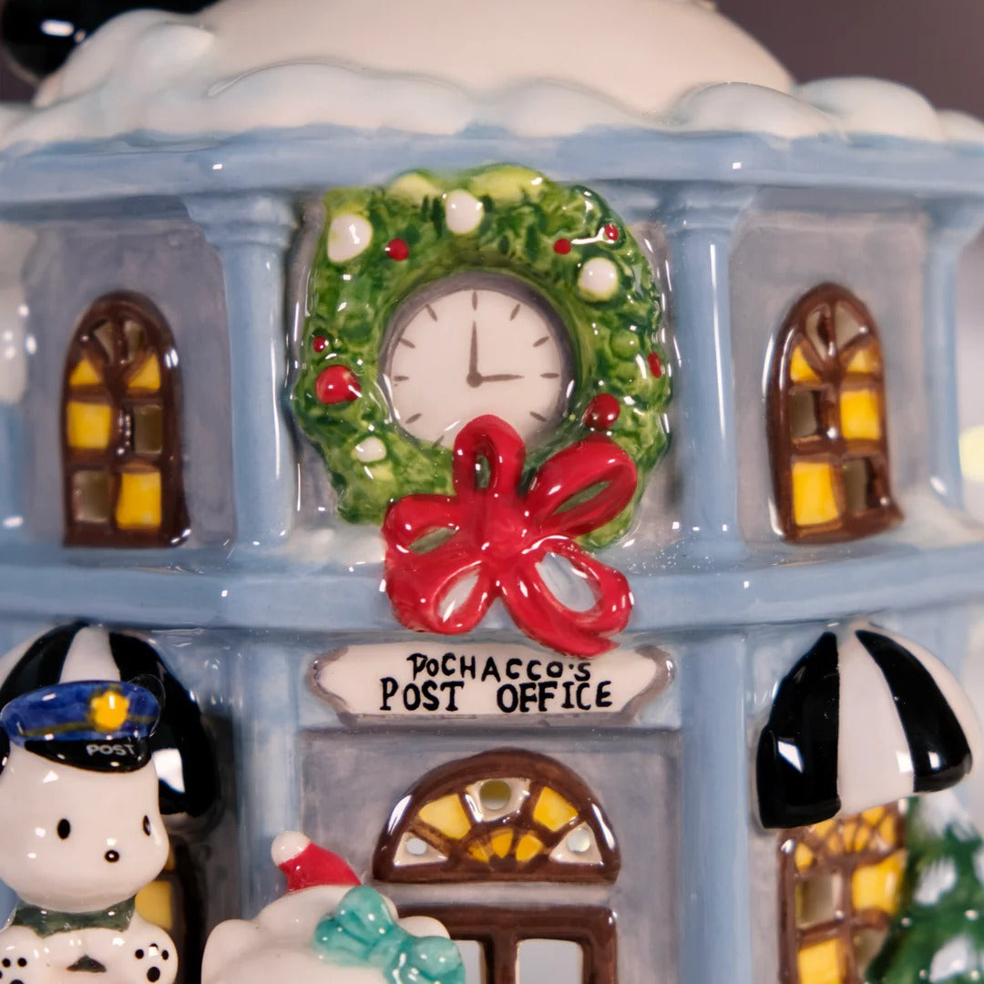 Pochacco's Post Office Ceramic Candle House Home Goods Blue Sky Clayworks