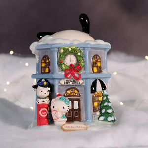 Pochacco's Post Office Ceramic Candle House Home Goods Blue Sky Clayworks
