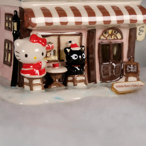 Chococat's Chocolate Chalet Ceramic Candle House Home Goods Blue Sky Clayworks