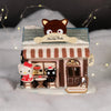 Chococat's Chocolate Chalet Ceramic Candle House Home Goods Blue Sky Clayworks