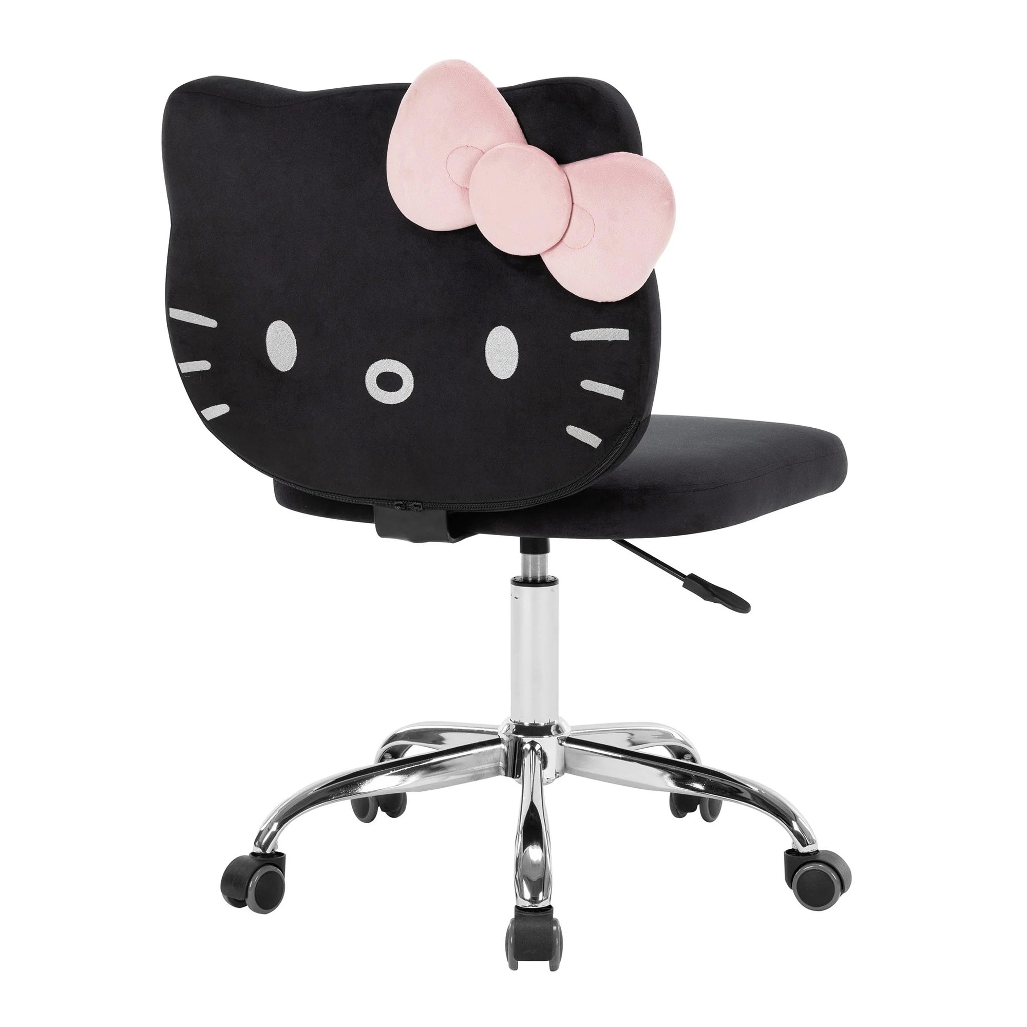 Hello Kitty x Impressions Vanity Kawaii Swivel Chair (Black) Home Goods Impressions Vanity   