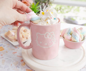 Hello Kitty Wink Ceramic Mug Home Goods Silver Buffalo LLC   